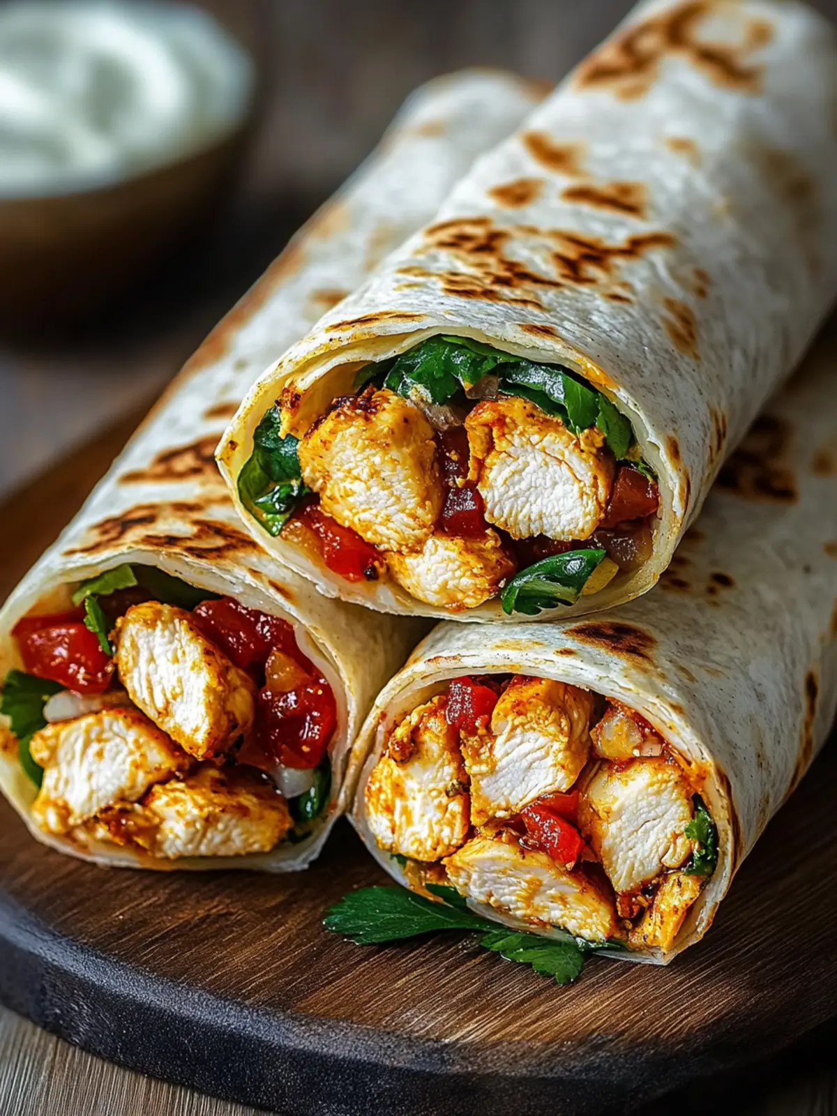 Crispy Air Fryer Chicken & Mozzarella Wraps for Effortless Dinner 3 Crispy Air Fryer Chicken & Mozzarella Wraps: Quick & Easy Dinner