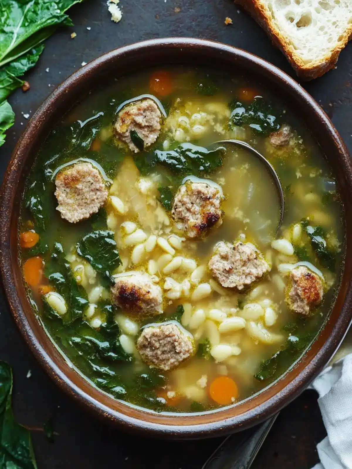 Cozy Up with Italian Wedding Soup: Easy Comfort in a Bowl 2 Italian Wedding Soup