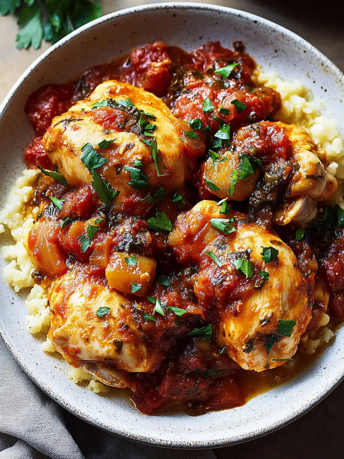 Delicious Chicken Cacciatore for a Romantic Dinner Date 4 Chicken Cacciatore- For Romantic Dinner