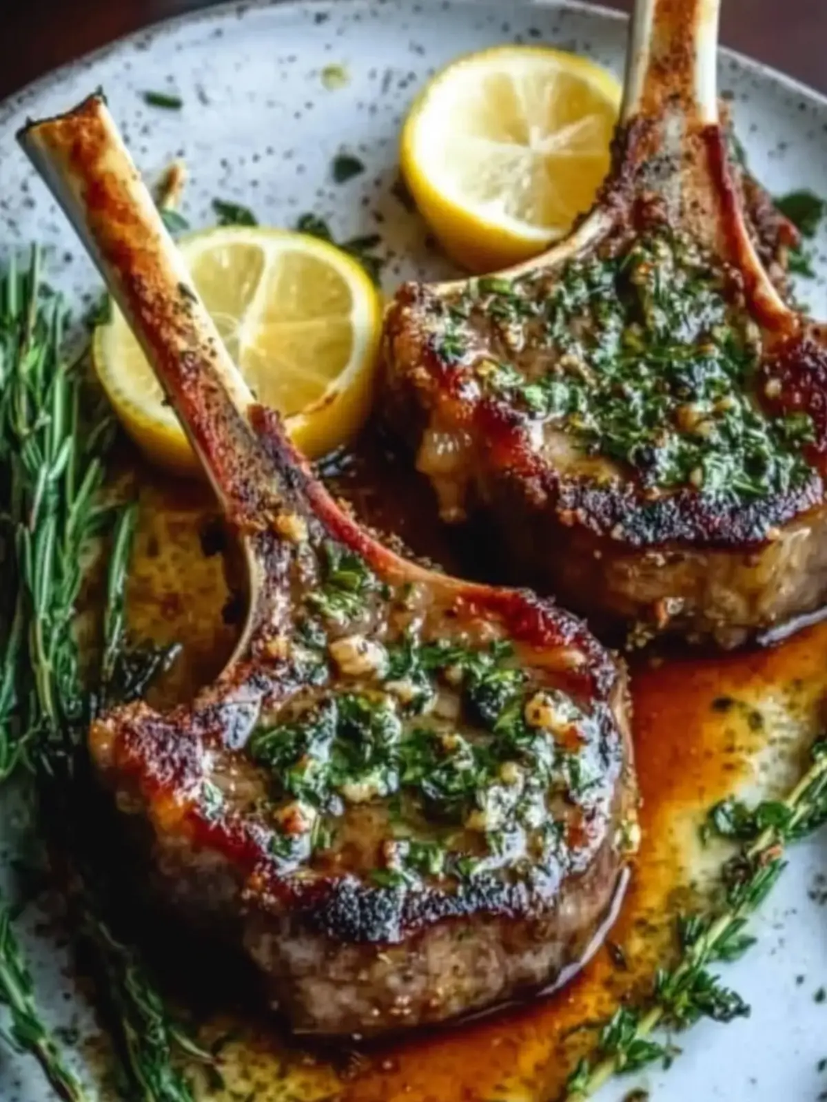 Savor Herb-Crusted Lamb Chops with Creamy Mashed Potatoes 3 Herb-Crusted Lamb Chops