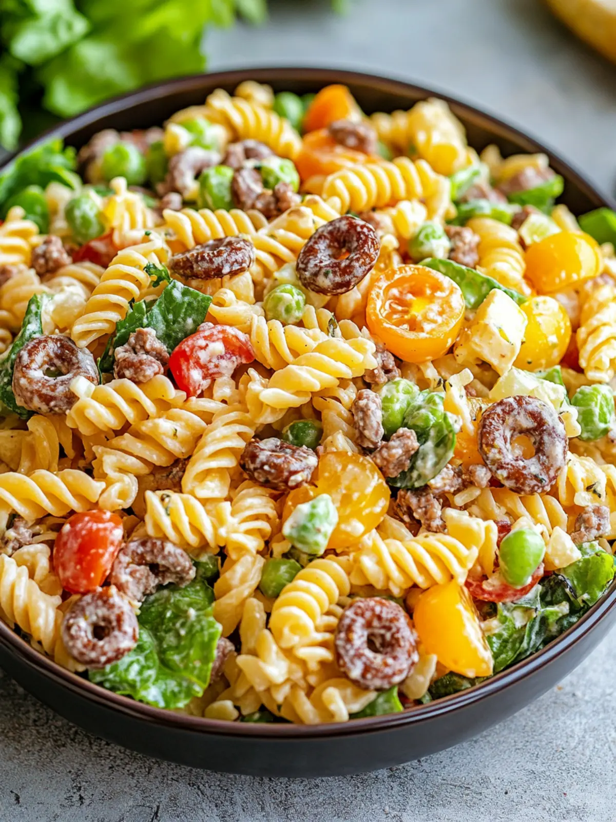 Big Mac Pasta Salad: Your New Summer BBQ Favorite! 2 Big Mac Pasta Salad
