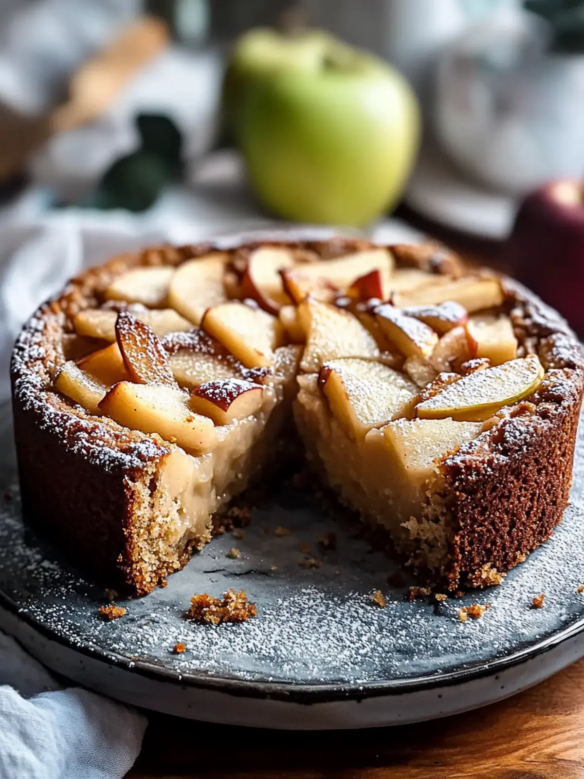 Vegan Apple Cake: Irresistibly Moist and Customizable Delight 2 Vegan Apple Cake