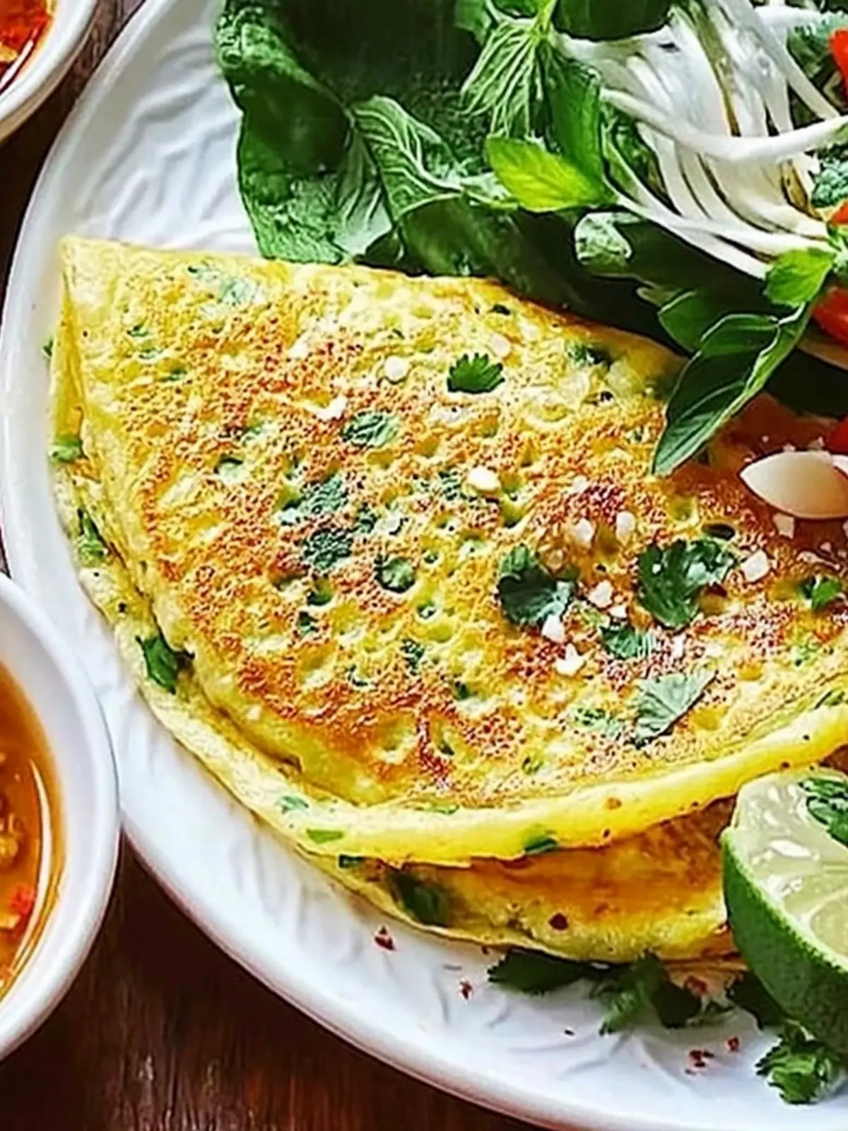 Crispy Vietnamese Bánh Xèo Tôm: A Gluten-Free Foodie Favorite 3 Bánh xèo tôm (crispy Vietnamese pancakes