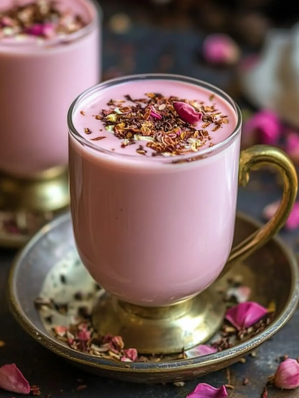 Kashmiri Pink Chai Recipe Colorful Tea for Valentine's Bliss 2 Kashmiri Pink Chai Recipe Color Your Tea Time!- Valentine's Day Drink