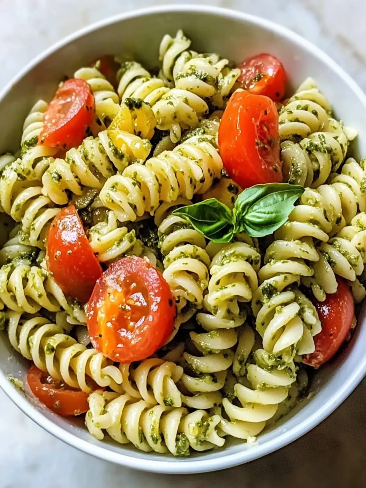 5-Minute Pesto Pasta Salad: Quick, Delicious, and Refreshing 3 5-Minute Pesto Pasta Salad