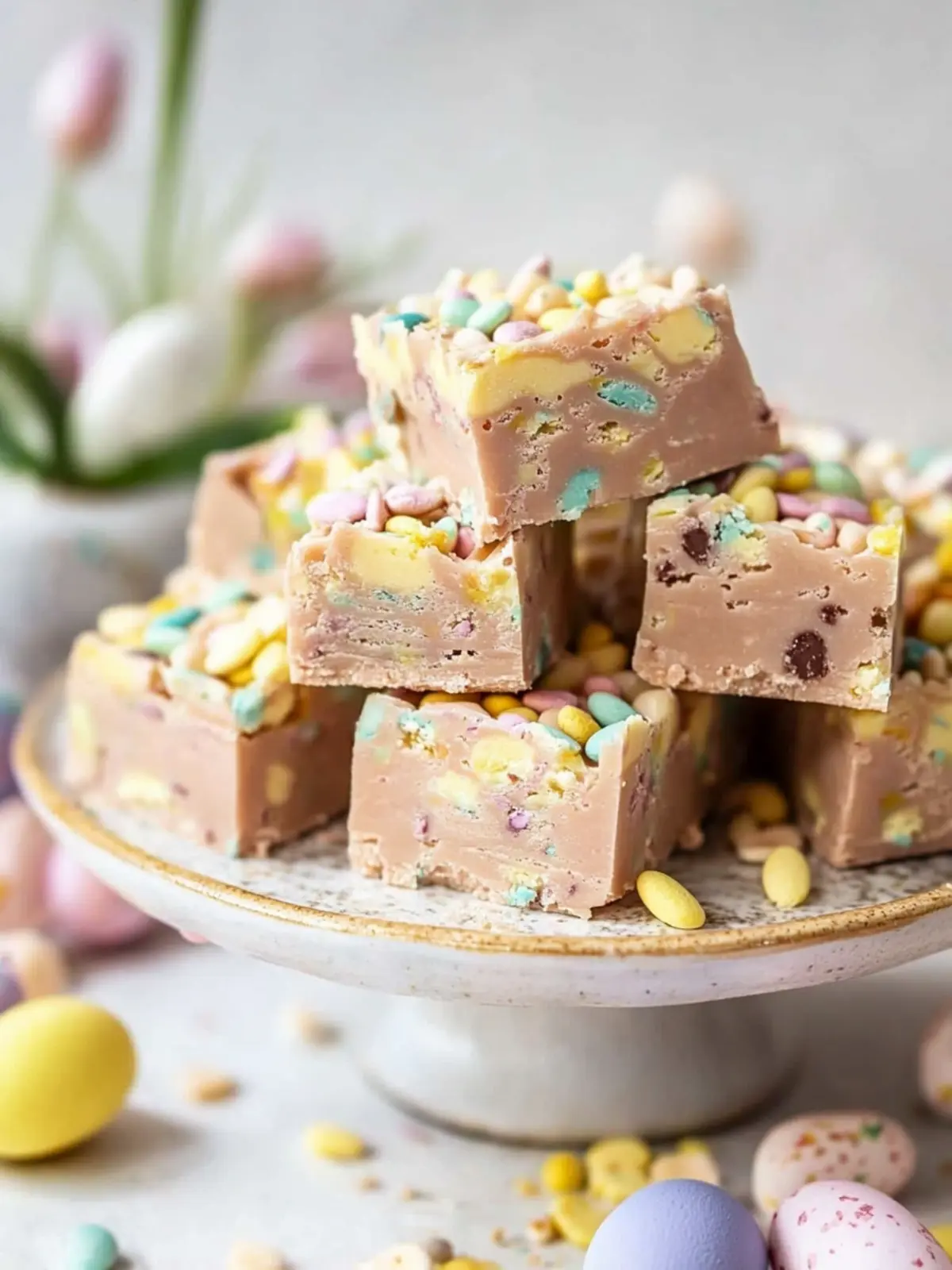Easter Fudge Delight with Cadbury Eggs Everyone Will Love 4 Easter Fudge