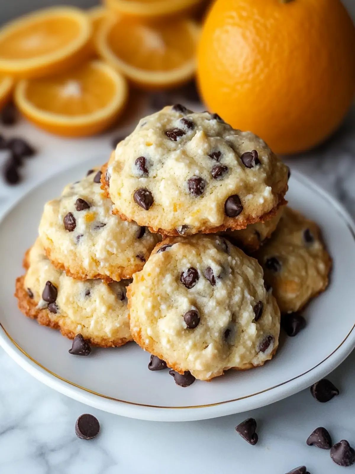 Orange Chocolate Chip Ricotta Cookies: A Festive Flavor Burst 4 Orange Chocolate Chip Ricotta Cookies