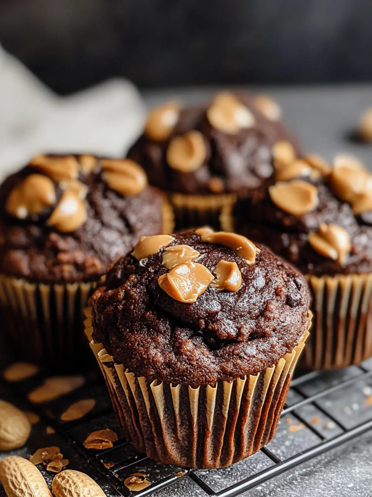 Irresistible Chocolate Peanut Butter Muffins You ll Love 2 Chocolate Peanut Butter Muffins