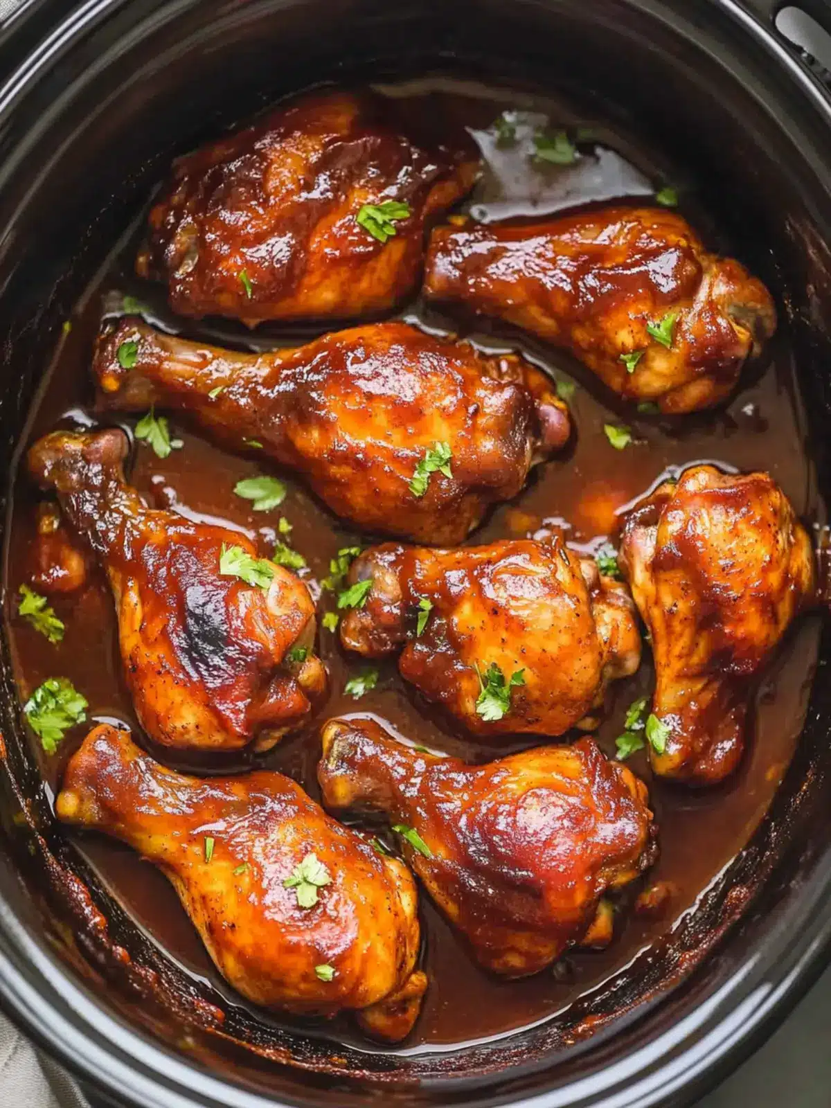 Savory Slow Cooker BBQ Chicken Legs for Effortless Family Dinners 2 Slow Cooker BBQ Chicken Legs