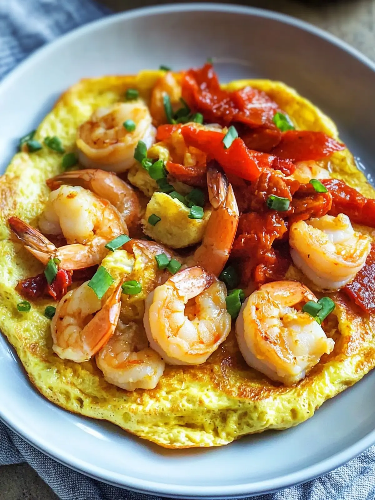 Easy Shrimp Omelet Recipe for a Quick Comforting Breakfast 4 Easy Shrimp Omelet