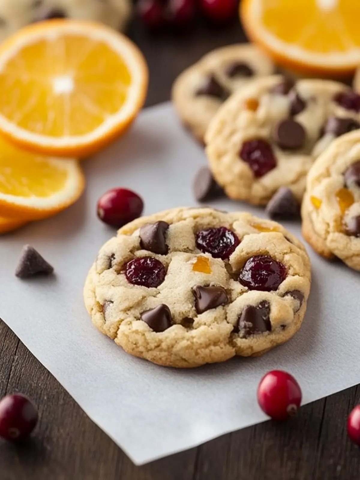 Orange Cranberry Chocolate Chip Cookies for Festive Cheer 3 Orange Cranberry Chocolate Chip Cookies