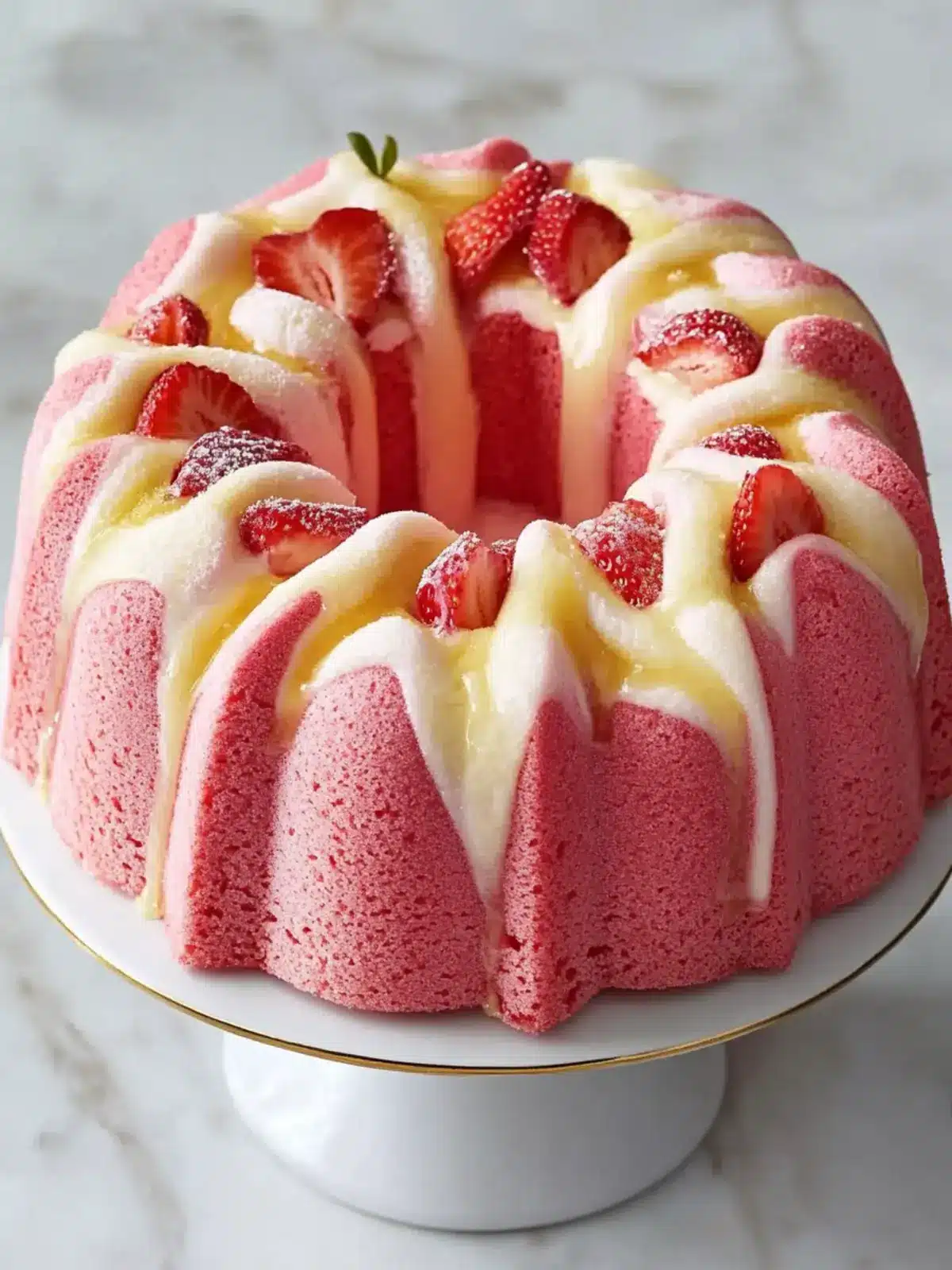 Delicious Strawberry Milkshake Pound Cake Recipe You ll Love 2 Strawberry Milkshake Pound Cake Recipe