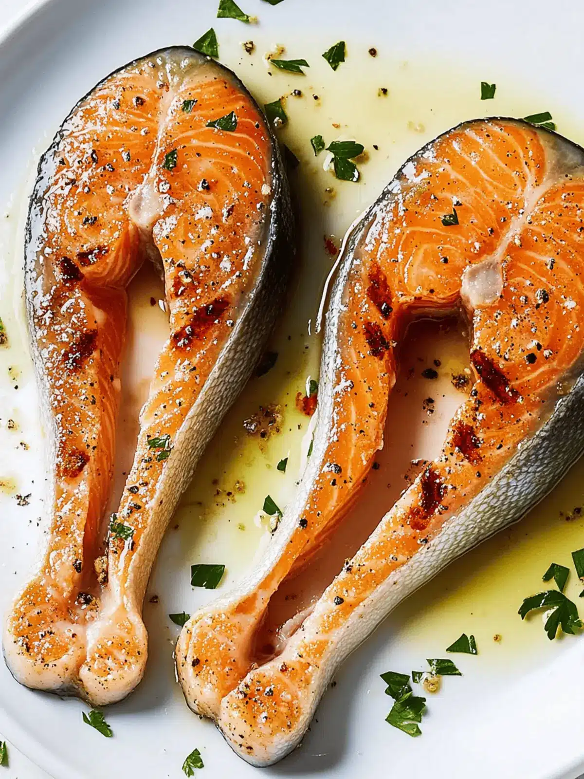 Sweet and Spicy Salmon Steak in 15 Minutes Flat 2 Salmon Steak