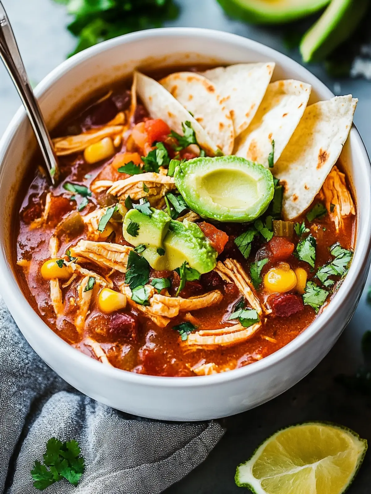 Delicious Crockpot Chicken Tortilla Soup for Cozy Nights 3 Crockpot Chicken Tortilla Soup