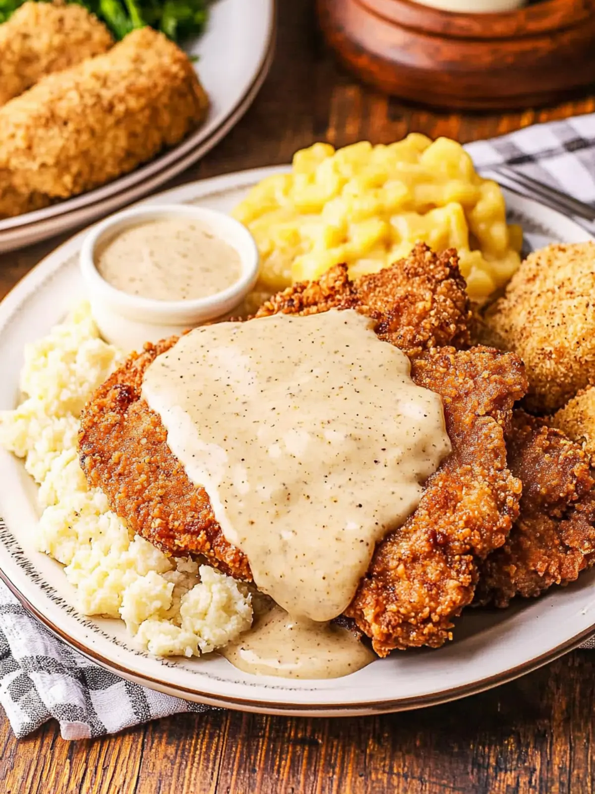 Ultimate Country Fried Steak Cracker Barrel Copycat Recipe 2 Country Fried Steak (Cracker Barrel Copycat)