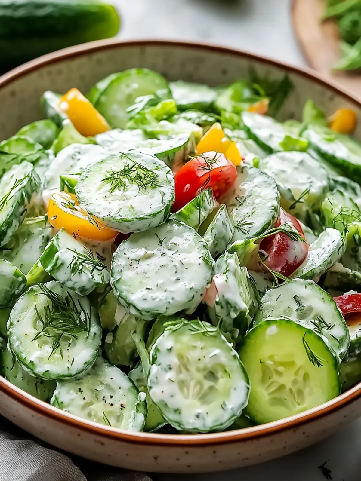 Delicious Cucumber Ranch Crack Salad for Effortless Entertaining 2 Cucumber Ranch Crack Salad