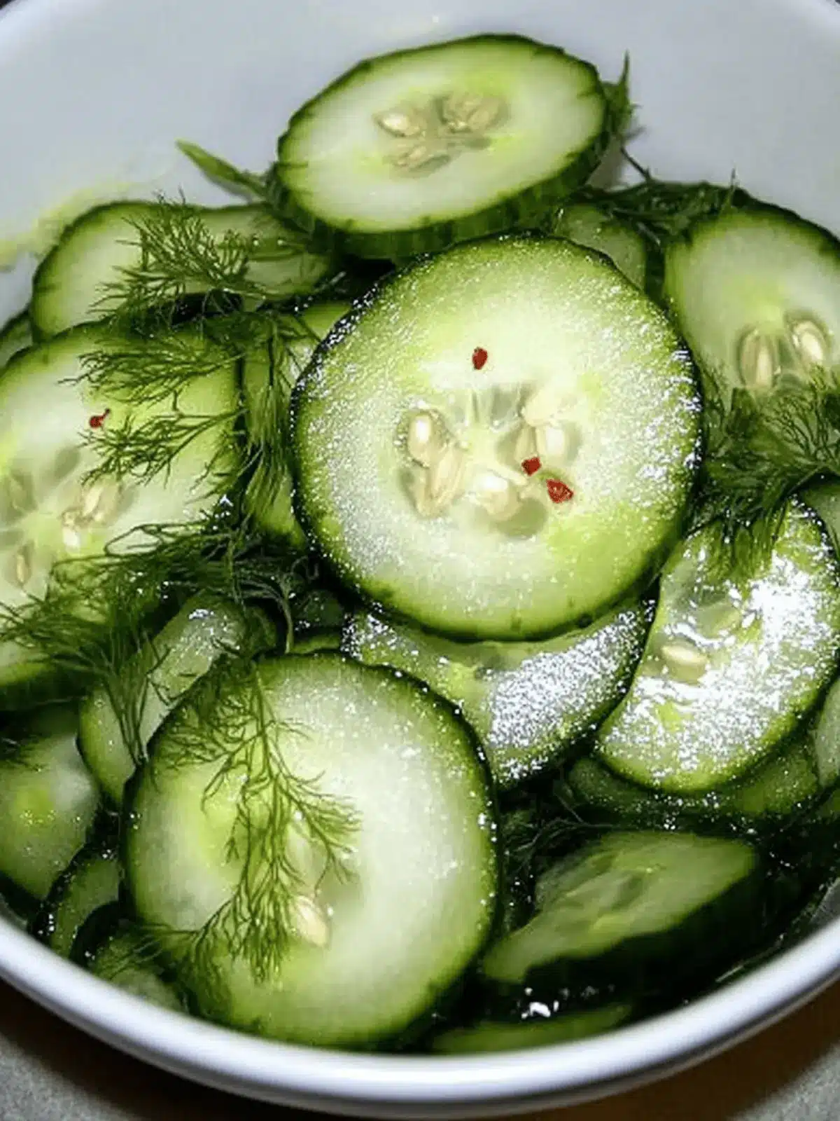 Zesty Quick Pickled Cucumber Salad for Summer Bliss 4 Quick Pickled Cucumber Salad