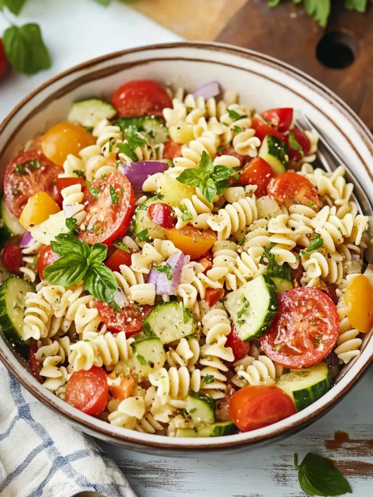 Zesty Pasta Salad That Beats Takeout Every Time 2 Pasta Salad