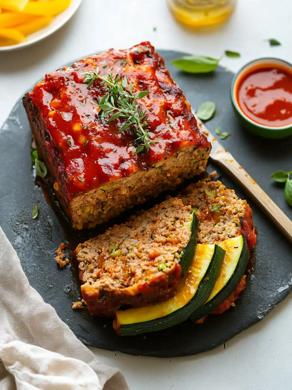 Savory Meatloaf with Zucchini for a Comforting Meal 2 Meatloaf with Zucchini