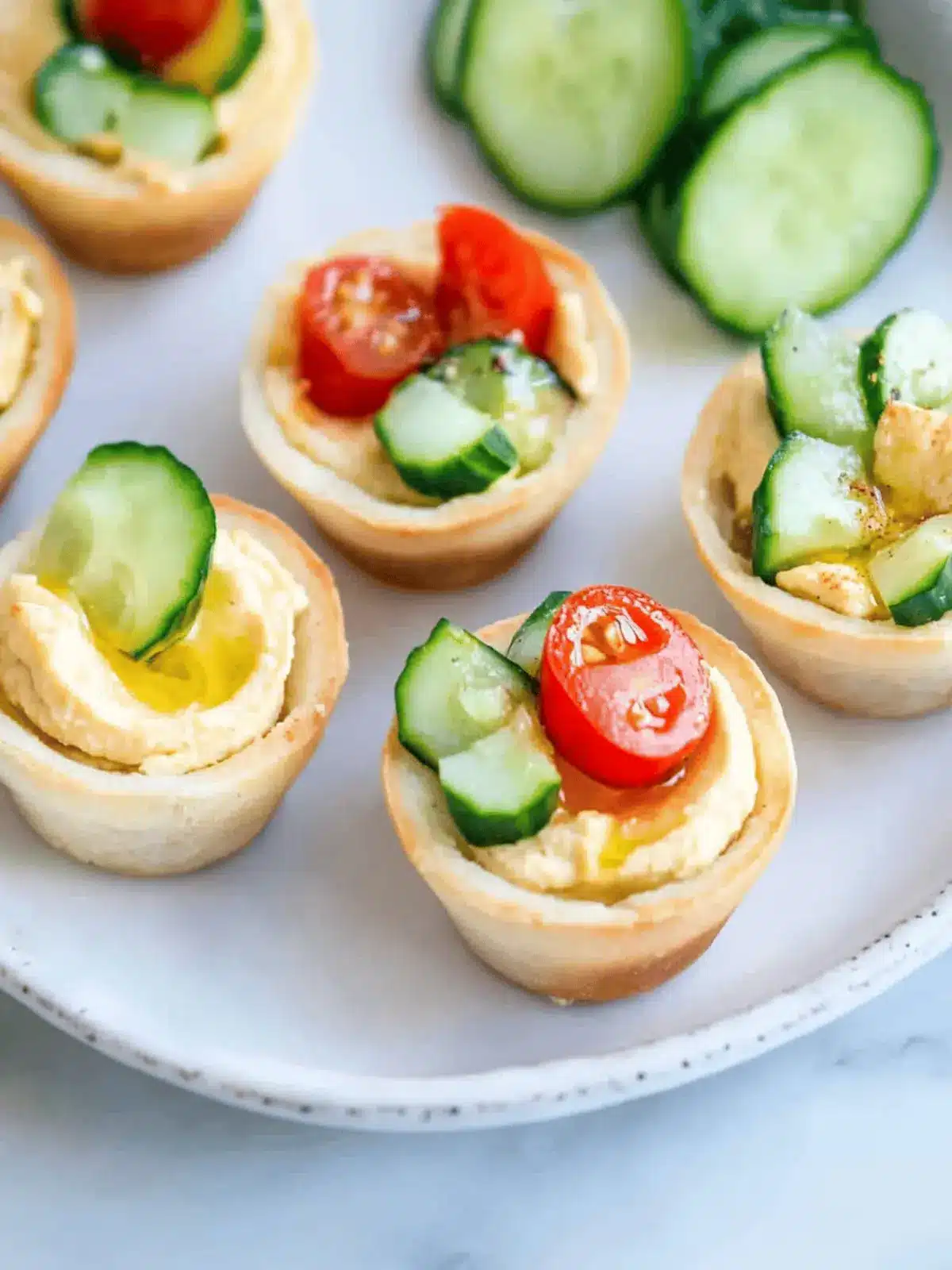 Easy Hummus Cups: Fun Party Bites Everyone Will Love 4 Easy Hummus Cups