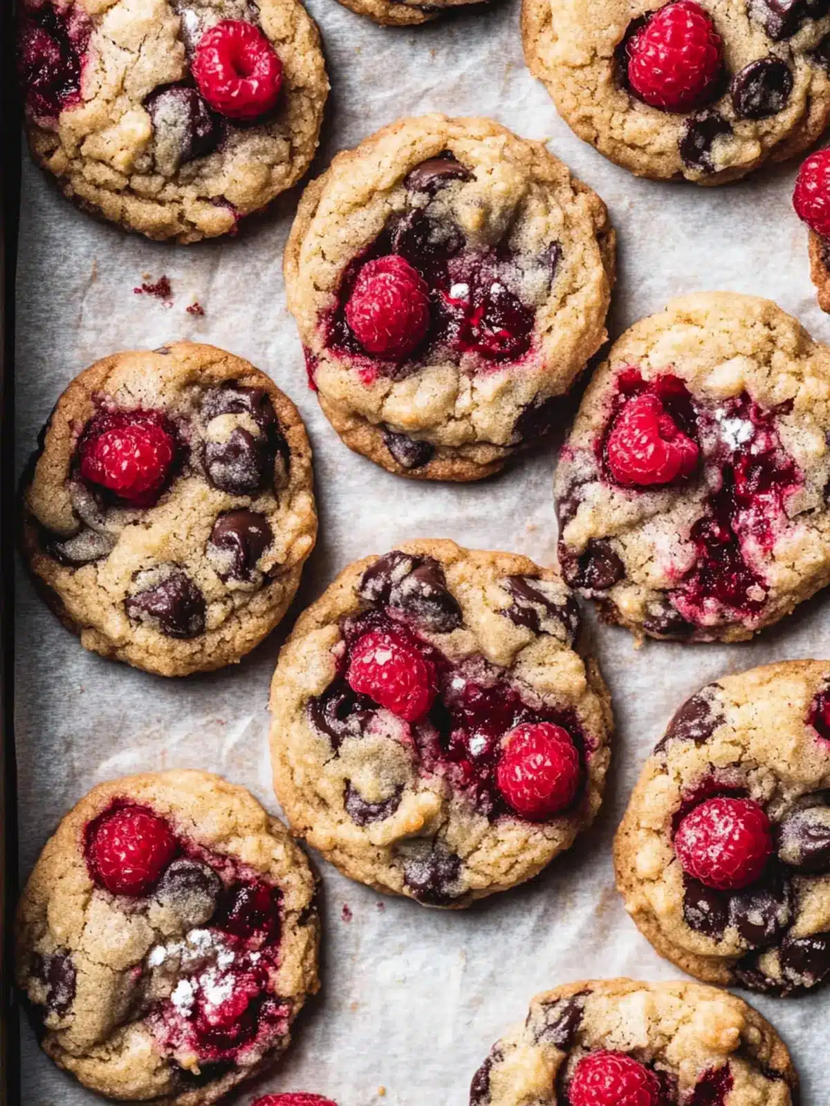 Delicious Raspberry Chocolate Chip Cookies for Perfect Indulgence 2 Raspberry Chocolate Chip Cookies