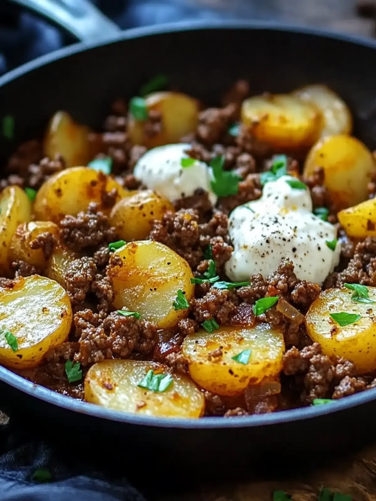 Easy Ground Beef Potato Skillet for Stress-Free Dinner Bliss 3 Easy Ground Beef Potato Skillet