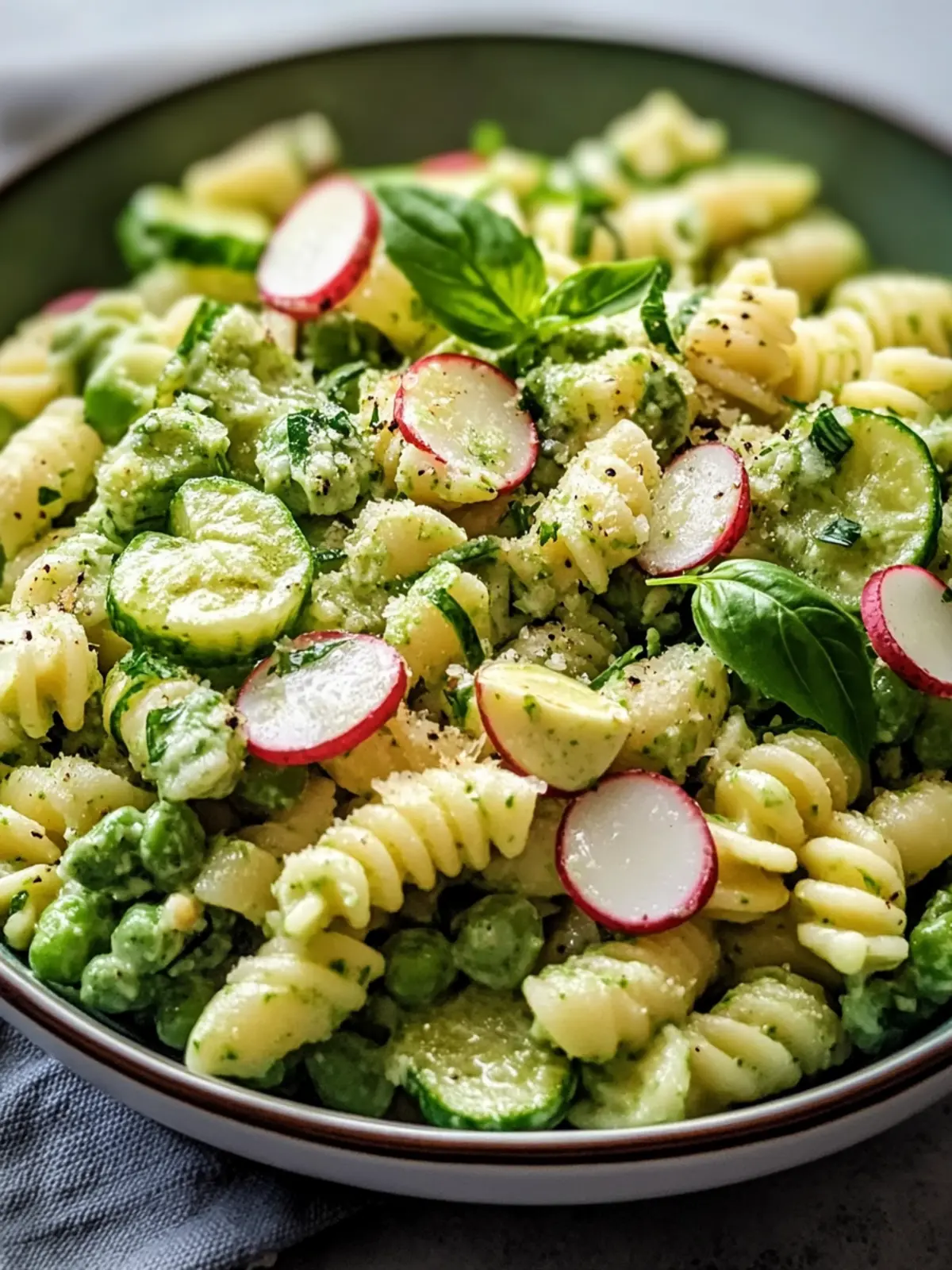 Delicious Green Goddess Pasta Salad for Vibrant Summer Days 2 Green Goddess Pasta Salad