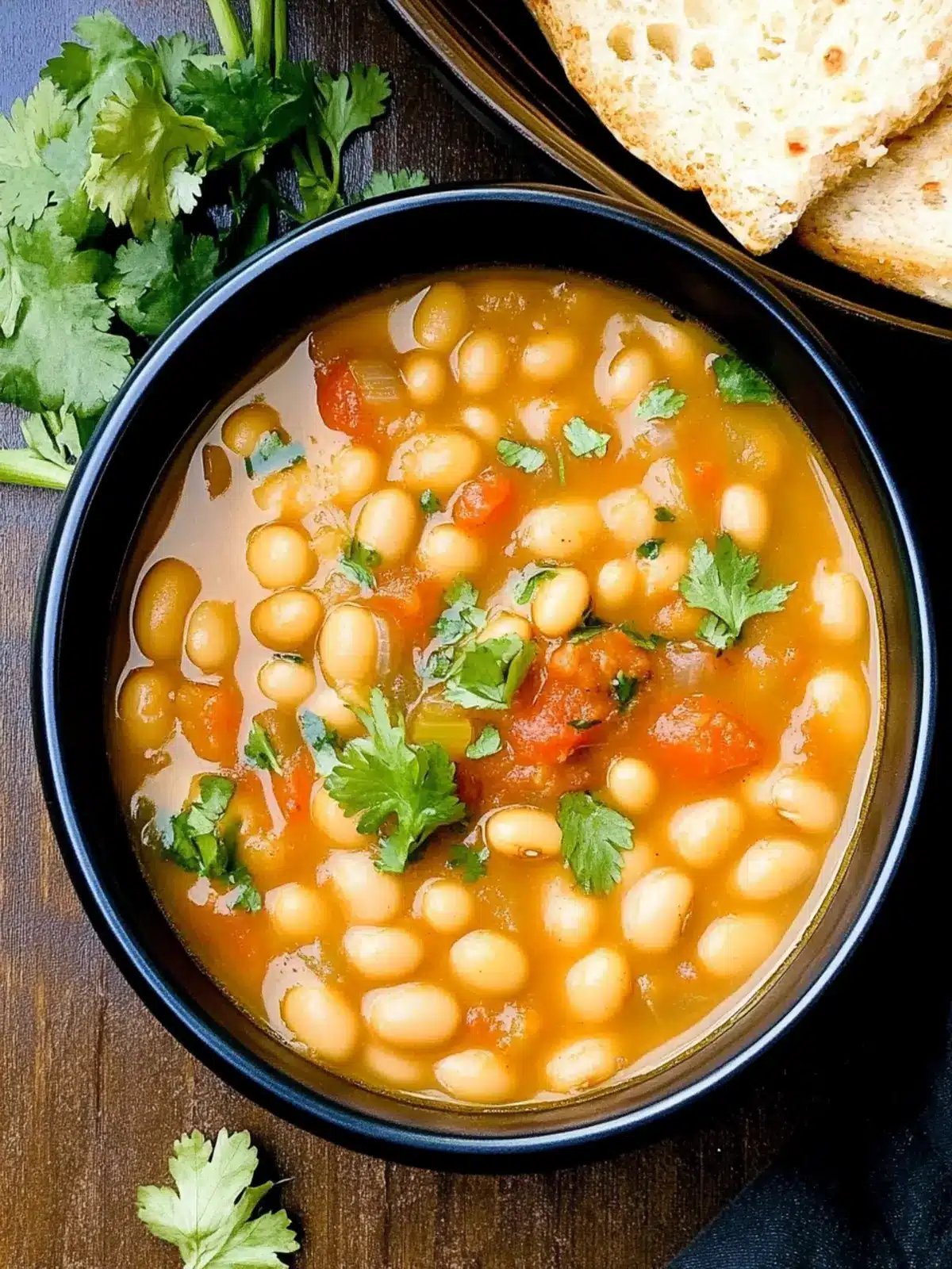 Zesty Southwestern Navy Bean Soup: Heartwarming & Healthy 2 Southwestern Navy Bean Soup