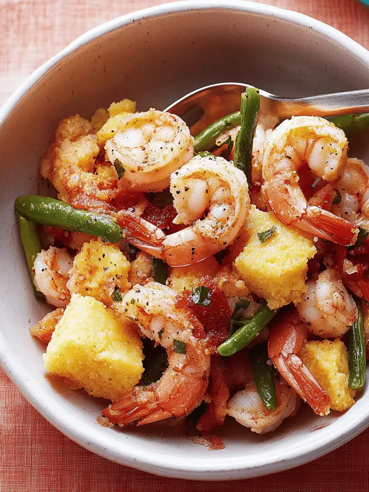 Delicious Salt-and-Pepper Shrimp With Crispy Polenta Bliss 4 Salt-and-Pepper Shrimp With Crispy Polenta