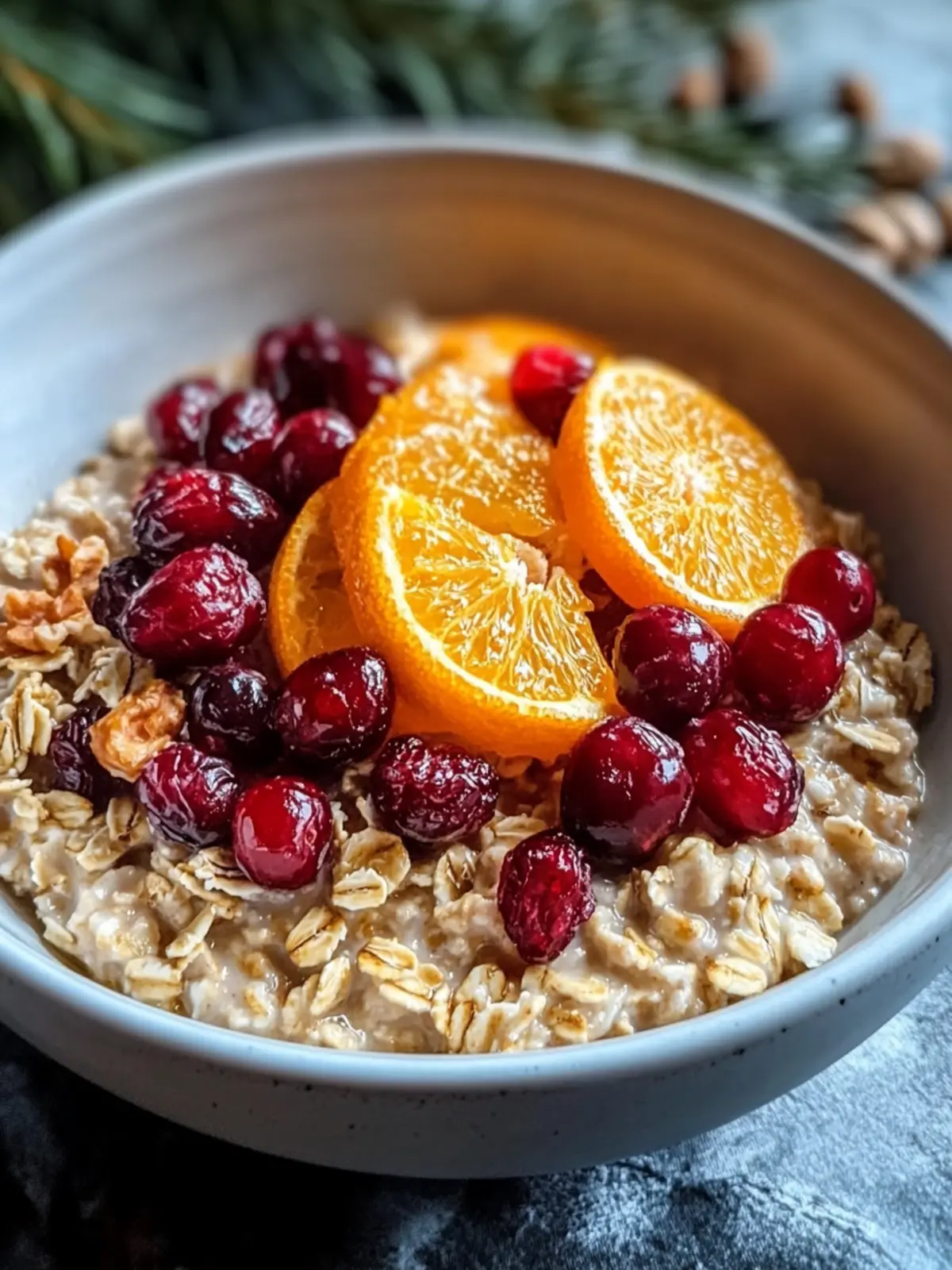 Candied Orange Oatmeal Cranberries for a Cozy Breakfast Boost 2 Candied Orange Oatmeal Cranberries
