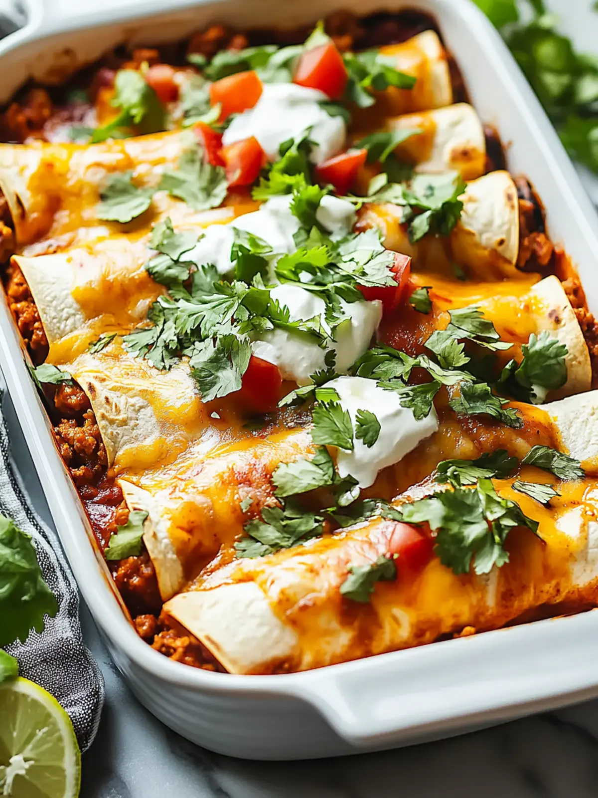 Savor the Flavor of Easy Ground Beef Enchiladas Tonight 4 Easy Ground Beef Enchiladas