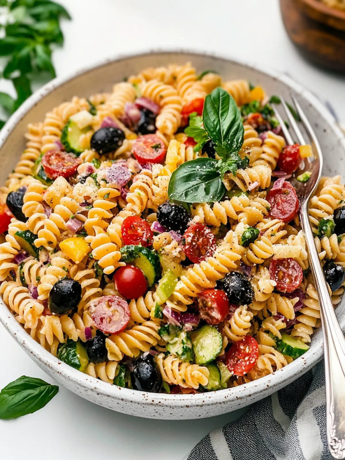 Zesty Italian Pasta Salad Recipe Perfect for Any Gathering 4 Italian Pasta Salad Recipe