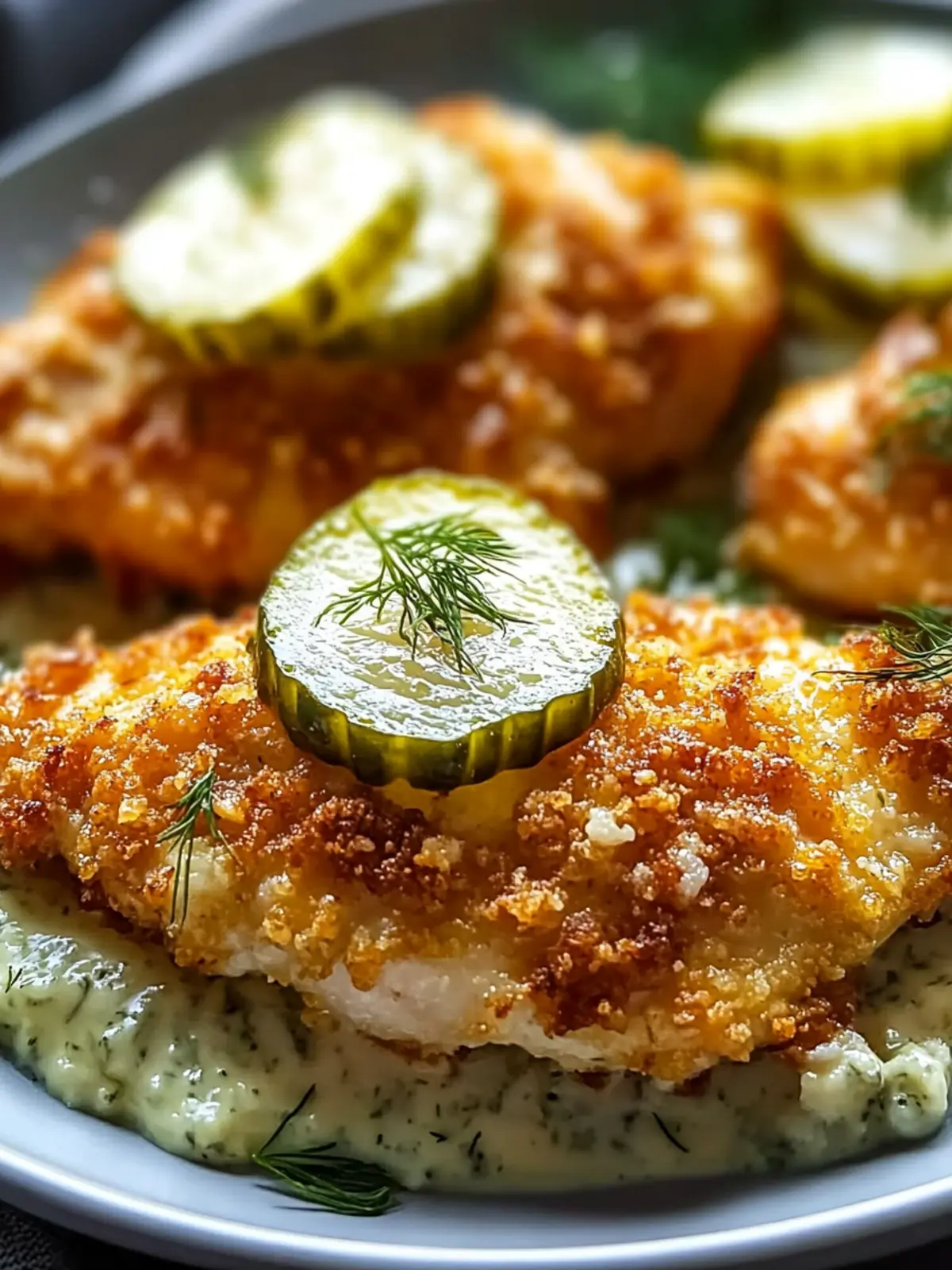 Crispy Dill Pickle Parmesan Chicken: Your New Dinner Favorite 2 Crispy Dill Pickle Parmesan Chicken: An Amazing Ultimate Recipe