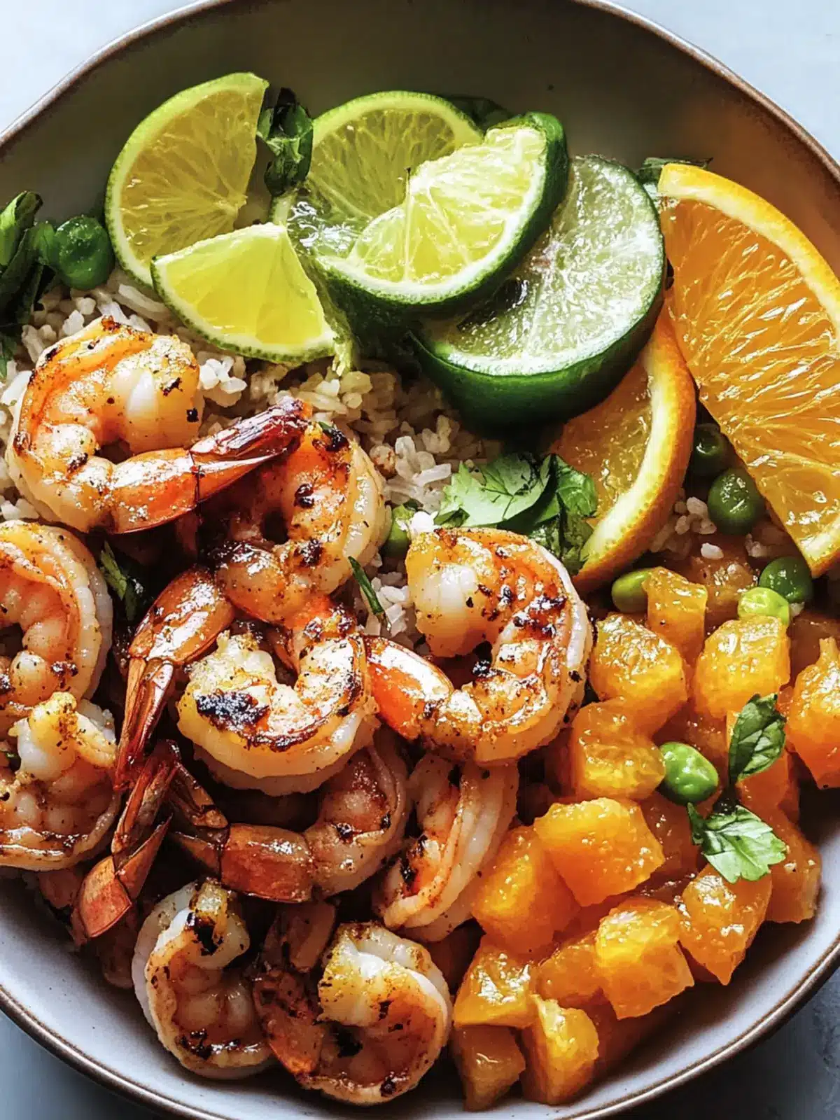 Citrus Shrimp Rice Bowls: Quick, Zesty Bliss in 30 Minutes 2 Citrus Shrimp Rice Bowls