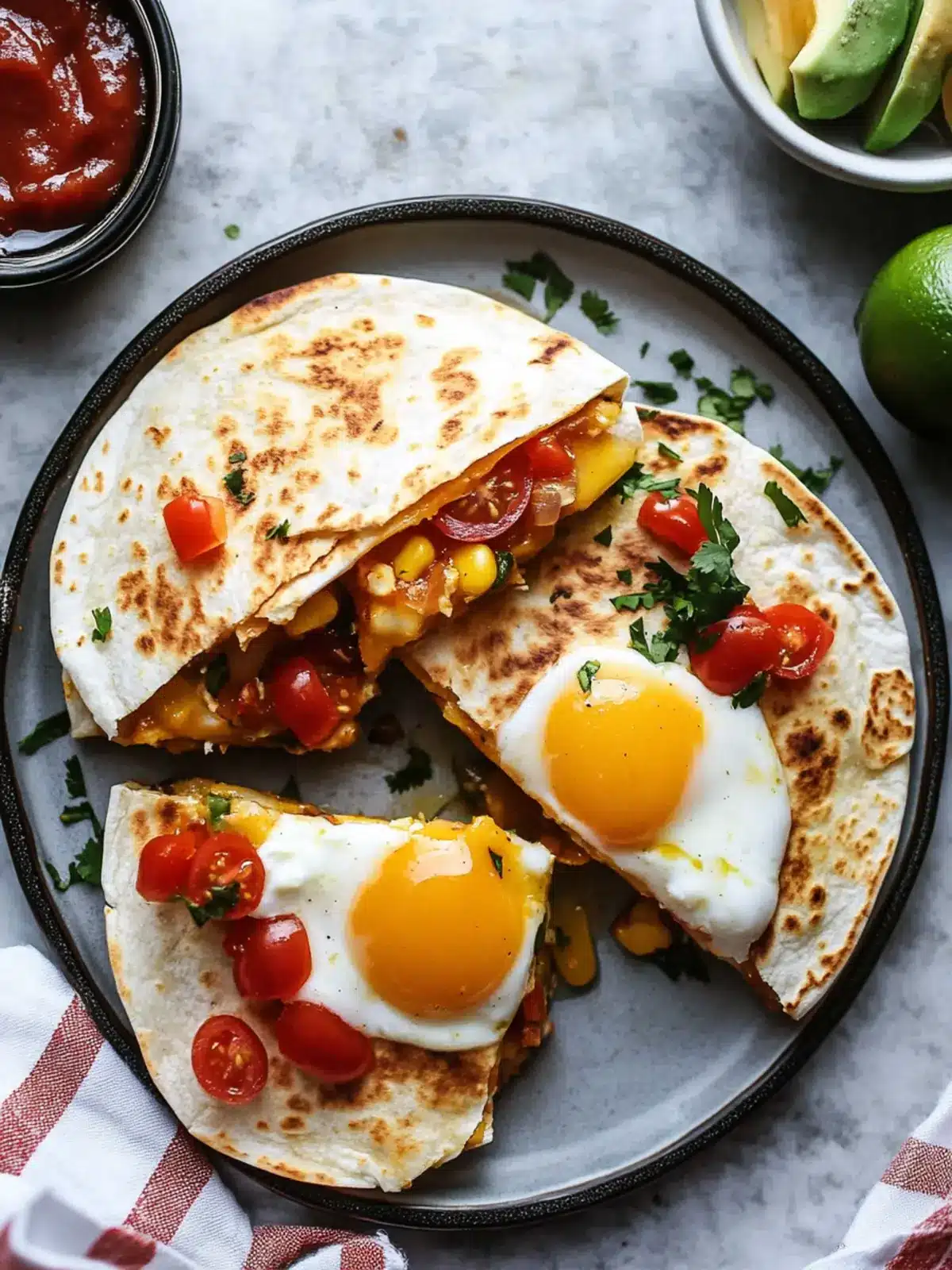Savory Breakfast Quesadillas for a Flavorful Morning Boost 2 Breakfast Quesadillas