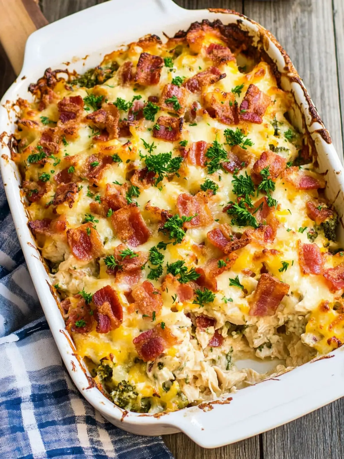 Savory Chicken Bacon Ranch Casserole Your Family Will Love 2 Chicken Bacon Ranch Casserole