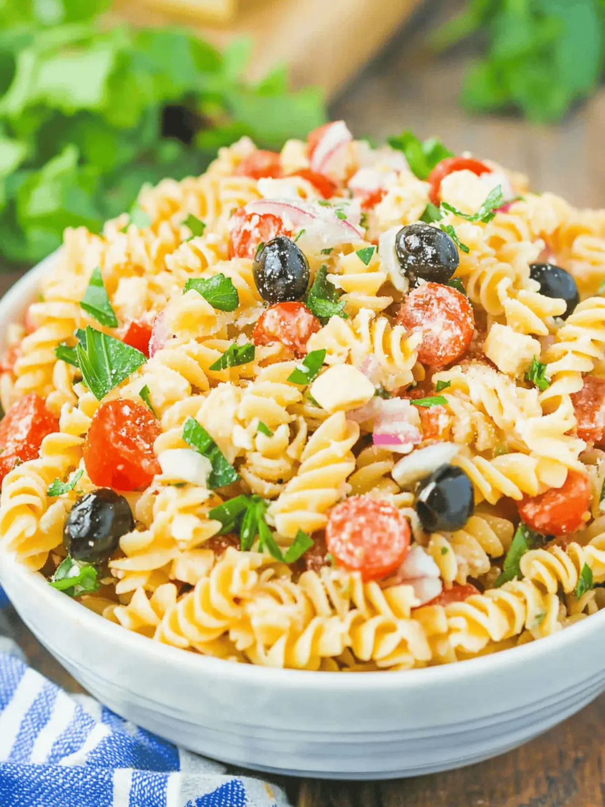 Easy Italian Pasta Salad for Quick Summer Fun 4 Easy Italian Pasta Salad