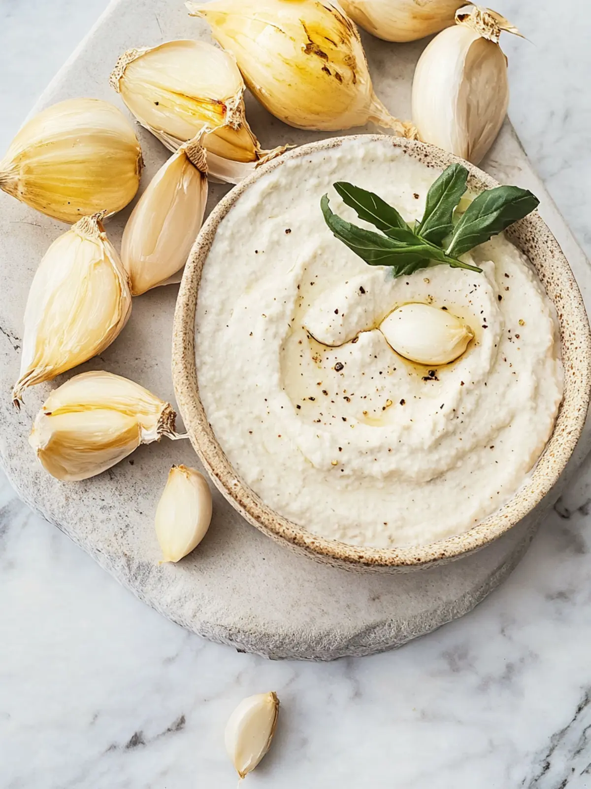 Irresistible Roasted Garlic Dip: Flavorful Fun for Your Party 3 Roasted Garlic Dip