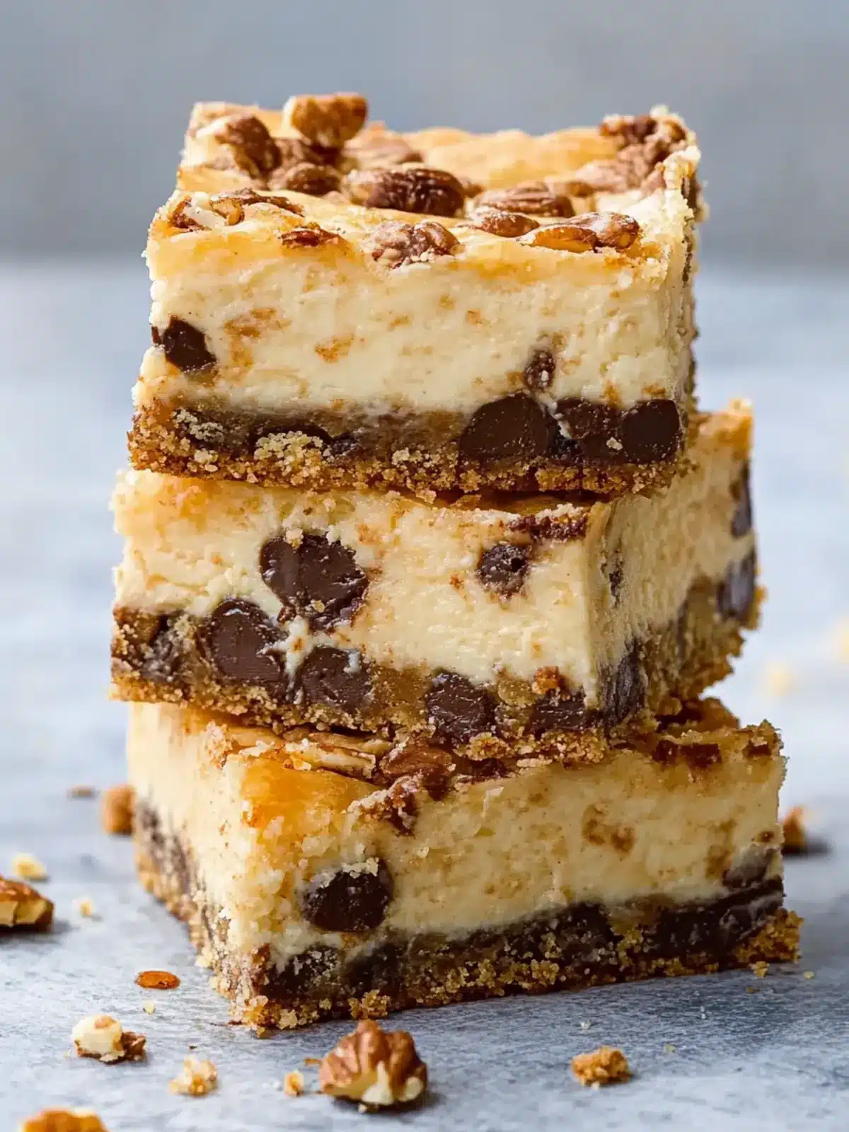 Indulge in Magic Cheesecake Bars with Coconut and Chocolate 3 Magic Cheesecake Bars