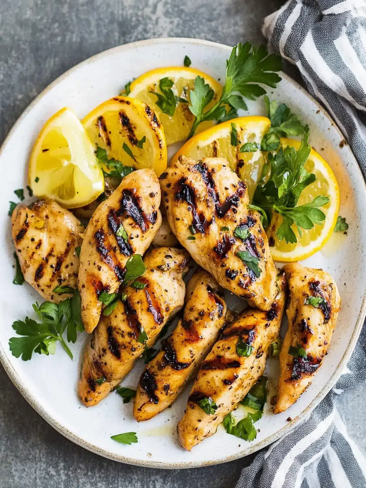 Grilled Chicken Tenders That Are Juicy and Bursting with Flavor 4 Grilled Chicken Tenders