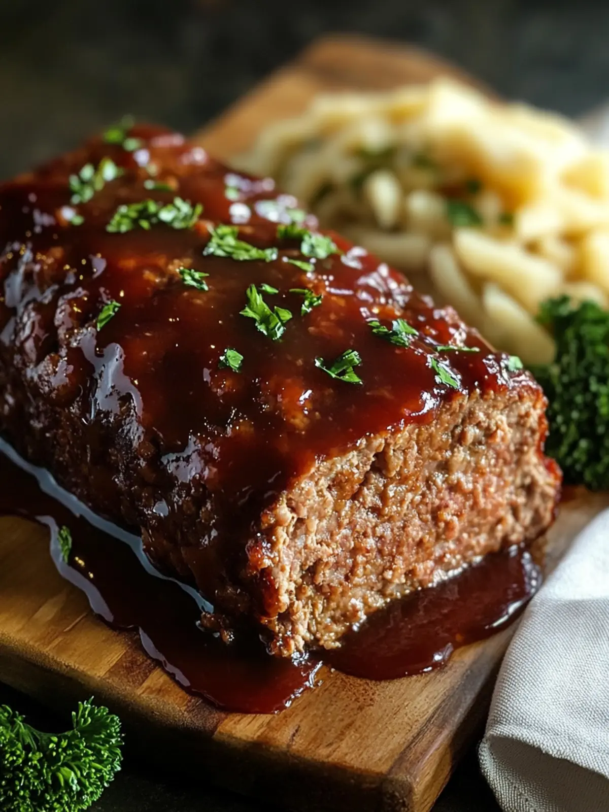 Classic Meatloaf with Sweet and Savory Glaze Delights Everyone 3 Classic Meatloaf with Sweet and Savory Glaze delights all