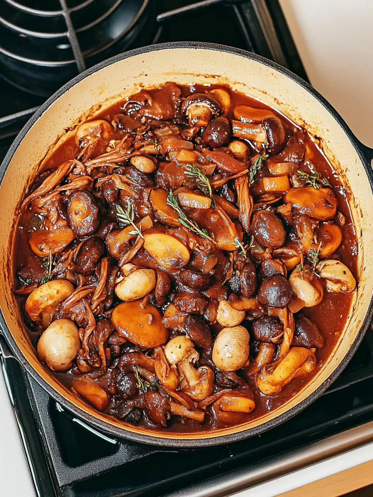 Mushroom Bourguignon: Cozy New Year's Eve Main Course Delight 4 Mushroom Bourguignon- New Year's Eve Main Course Recipes
