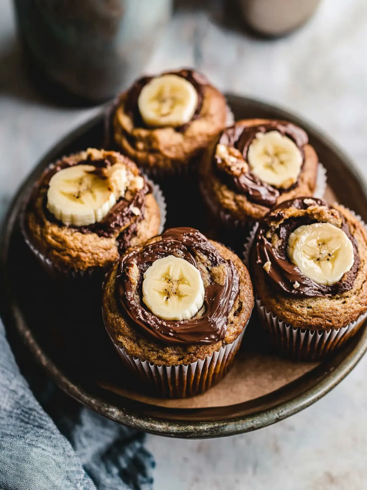 Banana Nutella Muffins: The Ultimate Cozy Comfort Bake 3 Banana Nutella Muffins