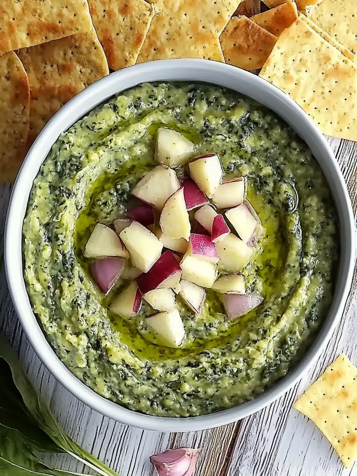 Savory Turnip Green Dip: Your New Favorite Party Dip! 4 Savory Turnip Green Dip