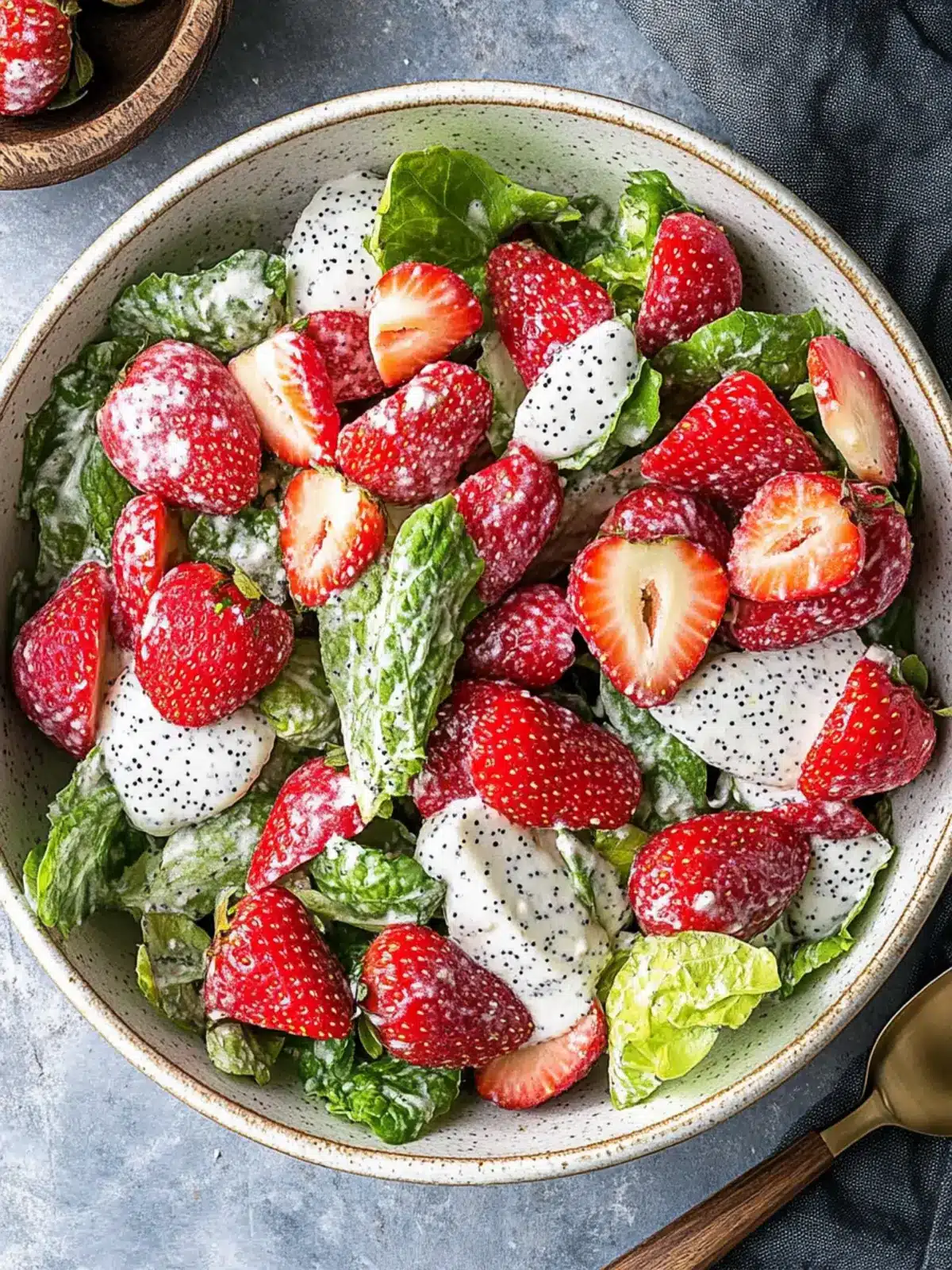 Zesty Strawberry Poppy Seed Salad for a Fresh Summer Boost 2 Strawberry Poppy Seed Salad