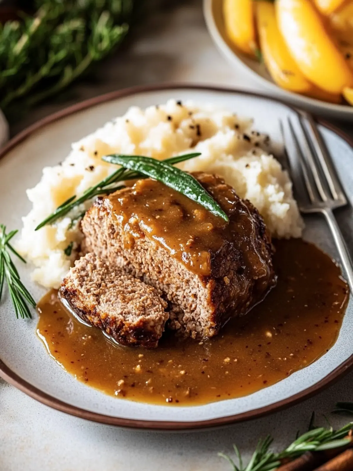 Irresistible Meatloaf and Brown Gravy for Comfort Food Lovers 3 Meatloaf and Brown Gravy